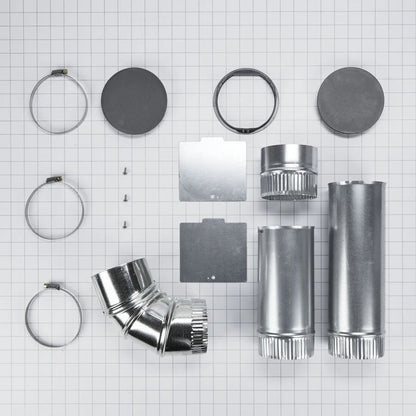 4-Way Dryer Side Vent Kit That Fits Wed9500Ec, Wed9500Ew, Wgd9500Ec, Wgd9500Ew, Ywed9500Ec, And Ywed9500Ew