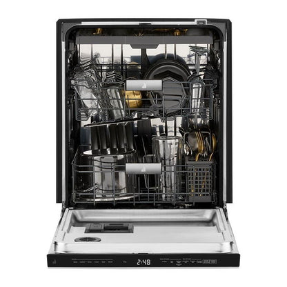 Pocket Handle 24" Built-In Dishwasher With Precise Fit 3Rd Rack For Cutlery With Plasma Coating, 39 dBA