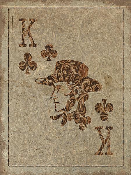 Old Wild West King By Cindy Jacobs (Small) - Light Brown