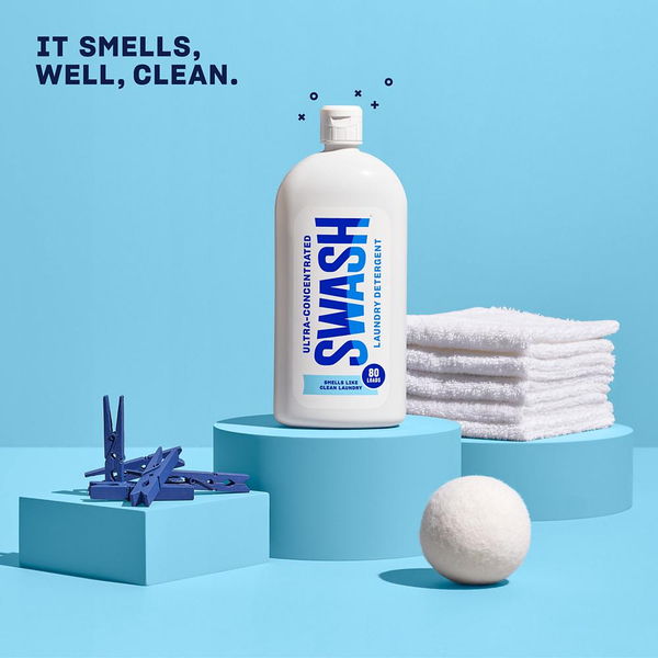 Swash Smells Like Clean Laundry He Ultra-Concentrated Liquid Laundry Detergent