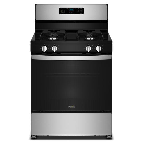 30" Gas Range With Crispy Mode And No Preheat Mode - Stainless Steel