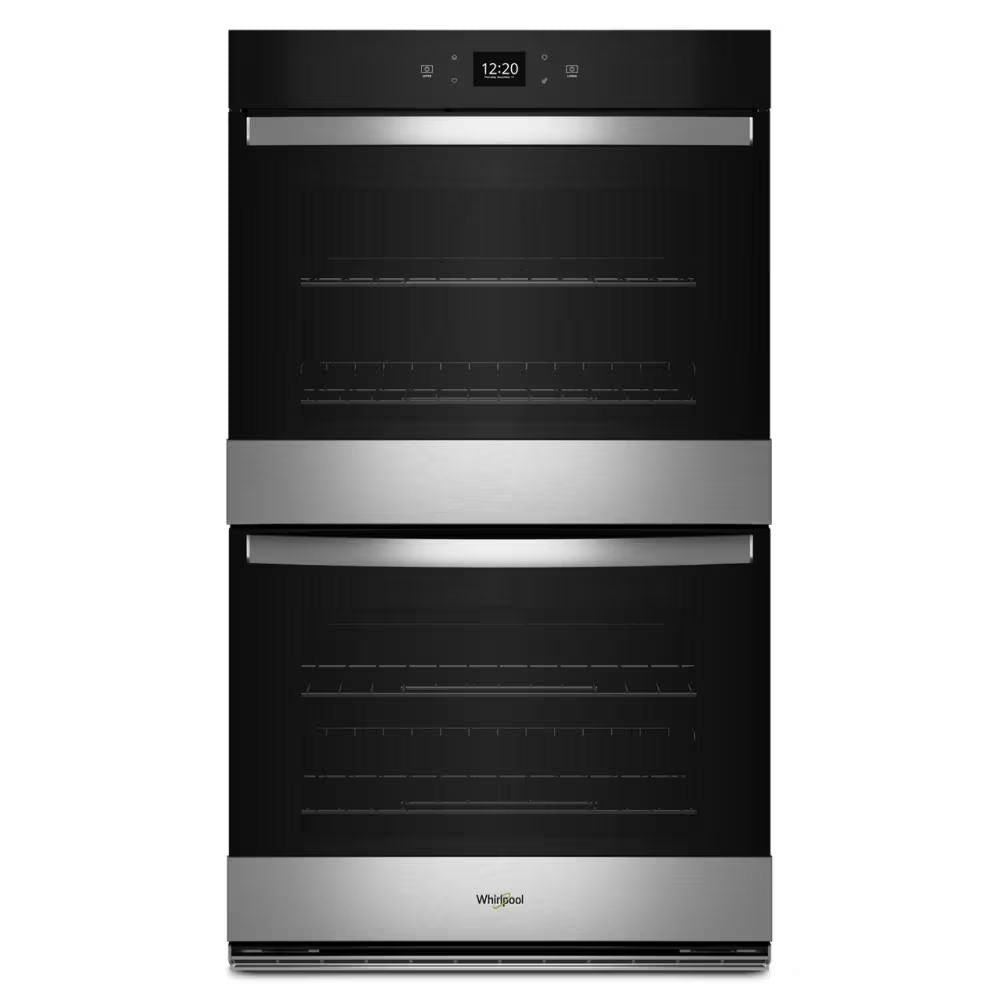 8.6 Total Cubic Feet Double Wall Oven With Air Fry When Connected - Fingerprint Resistant Stainless Steel
