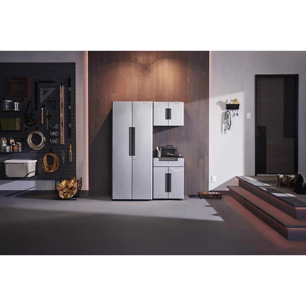 Flex Cabinet System II - Silver Tread