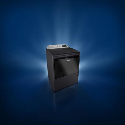 7.4 Cu. Ft. Top Load Gas Dryer With Extra Power And Advanced Moisture Sensing - Midnight Steel