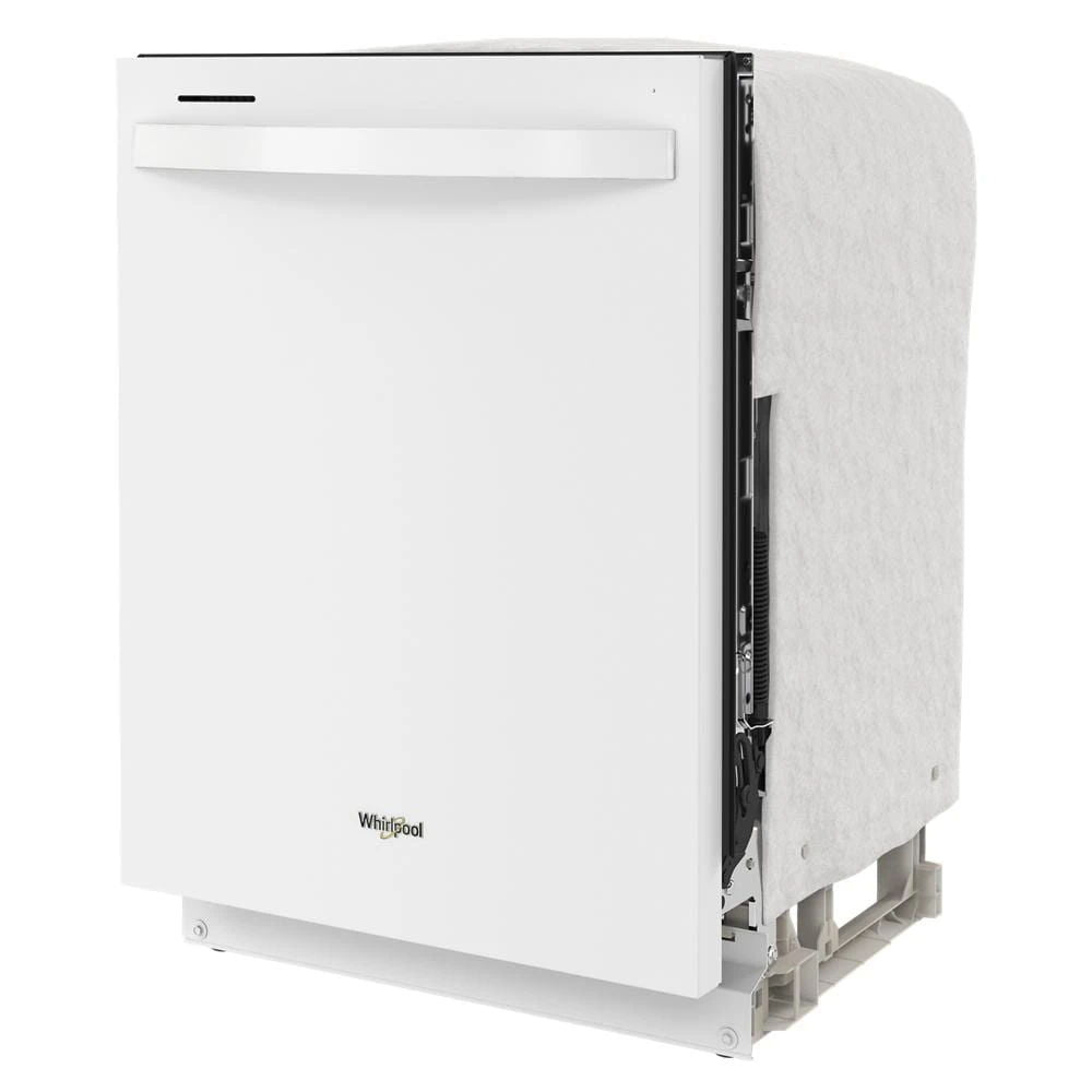 24” Stainless Steel Dishwasher With AI Intelligent Wash And Tall Top Rack - White
