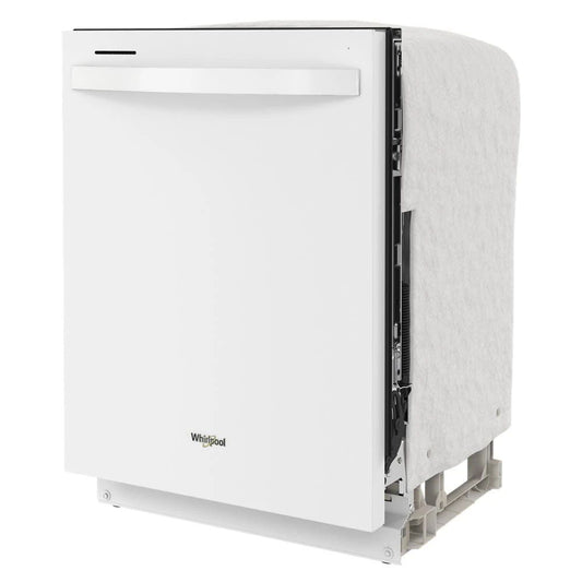 24” Stainless Steel Dishwasher With AI Intelligent Wash And Tall Top Rack - White