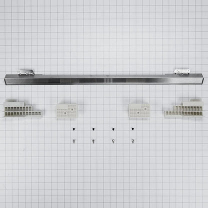 30" Combination Wall Range Flush Installation Trim Kit, Fits Woc75Ec0Hv - Stainless Steel