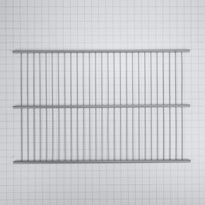 Heavy-Gauge Wire Refrigerator/Freezer Shelf (15.35" D X 24.65" W) For 17.8 Cubic Feet Gladiator Freezer - Silver