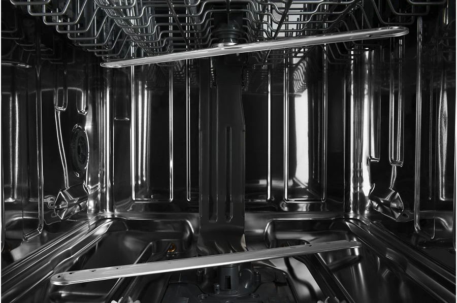 Stainless Steel Tub Dishwasher With Dual Power Filtration - Black