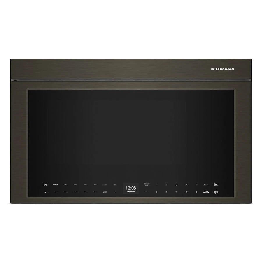 Multifunction Over-The-Range Oven With Flush Built-In Design - Black Stainless Finish