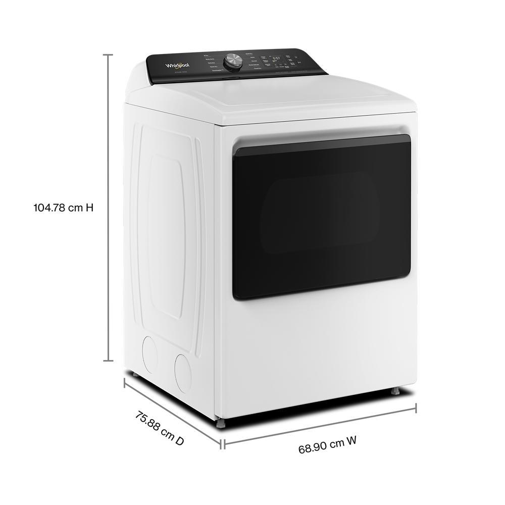 7.5 Cu. Ft. Smart Electric Dryer With Steam Iron And Ai Dry - White
