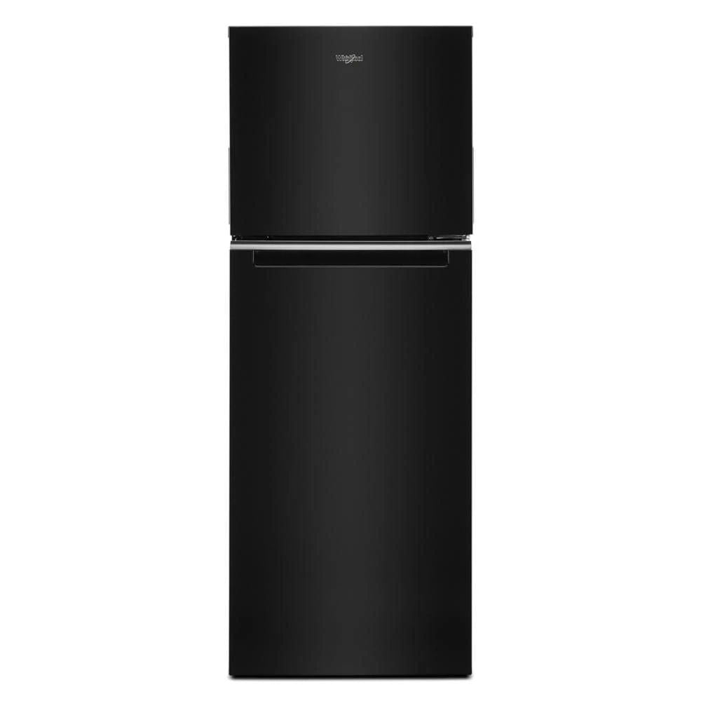 24" Wide Small Space Top-Freezer Refrigerator - 12.9 Cubic Feet - Black