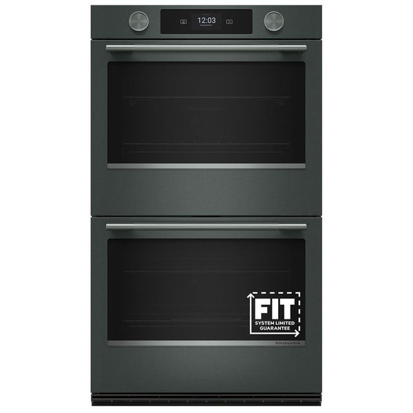 30" Smart Electric Double Wall Oven With Assisted Cooking Modes - Juniper