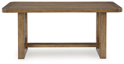 Cabalynn - Rectangular Dining Room Counter Table Set