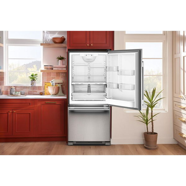 19 Cu. Ft. 30" Standard-Depth Bottom Mount Refrigerator With Right Door Swing
