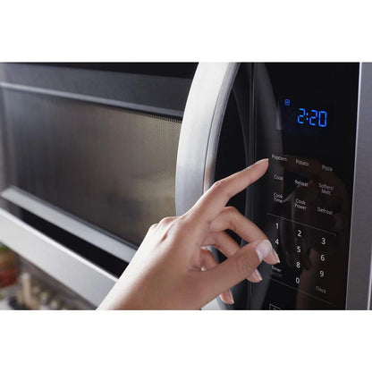 1.7 Cubic Feet Microwave Hood Combination With Electronic Touch Controls