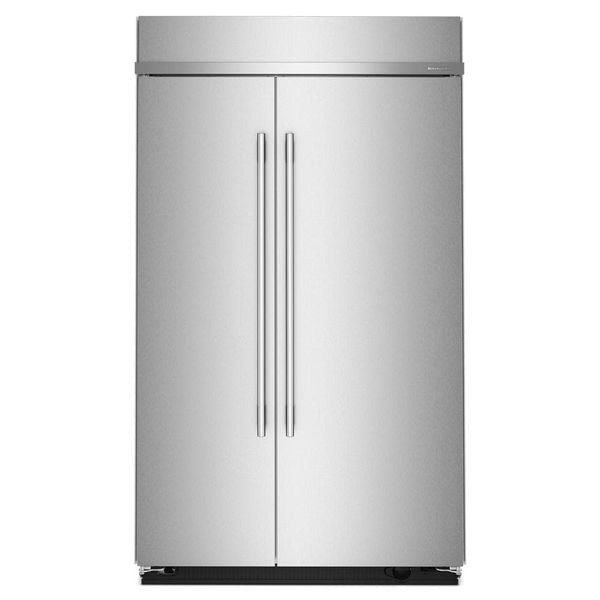 48" Built-In Side-By-Side Refrigerator With Platinum Interior