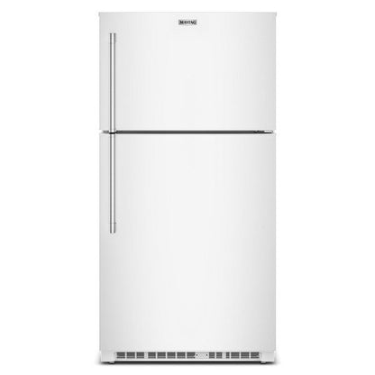 33" Wide Top-Freezer Refrigerator With Garage Mode, 21 Cu. Ft. - White
