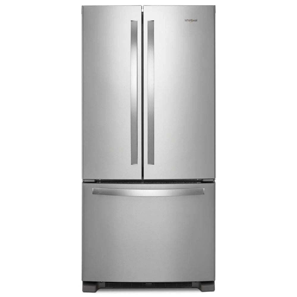 33" Wide French Door Refrigerator, 22 Cubic Feet - Fingerprint Resistant Stainless Steel
