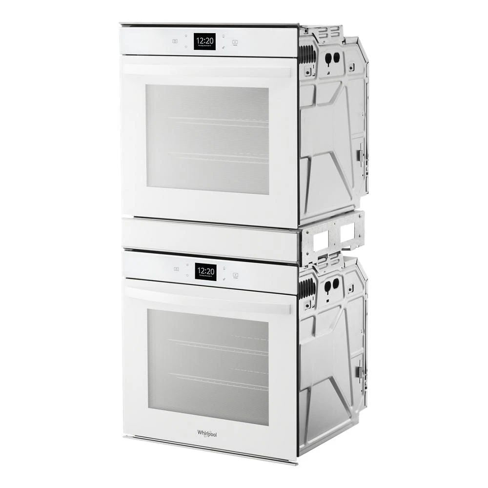 5.8 Cubic Feet 24" Double Wall Oven With Convection - White