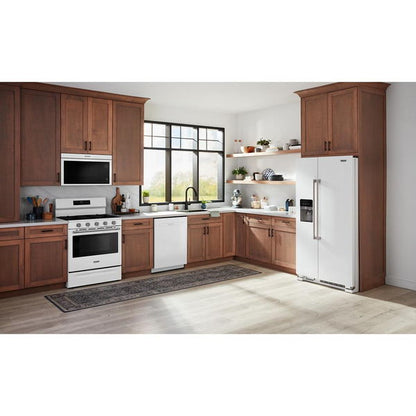 24" Top Control Dishwasher With Powerblast Cycle And Powerdry - White