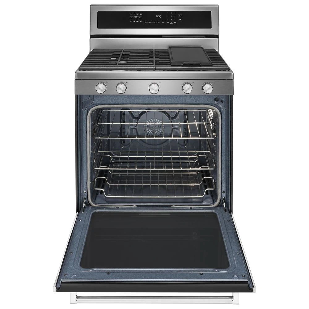 30" 5-Burner Gas Convection Range