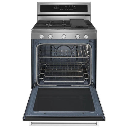 30" 5-Burner Gas Convection Range