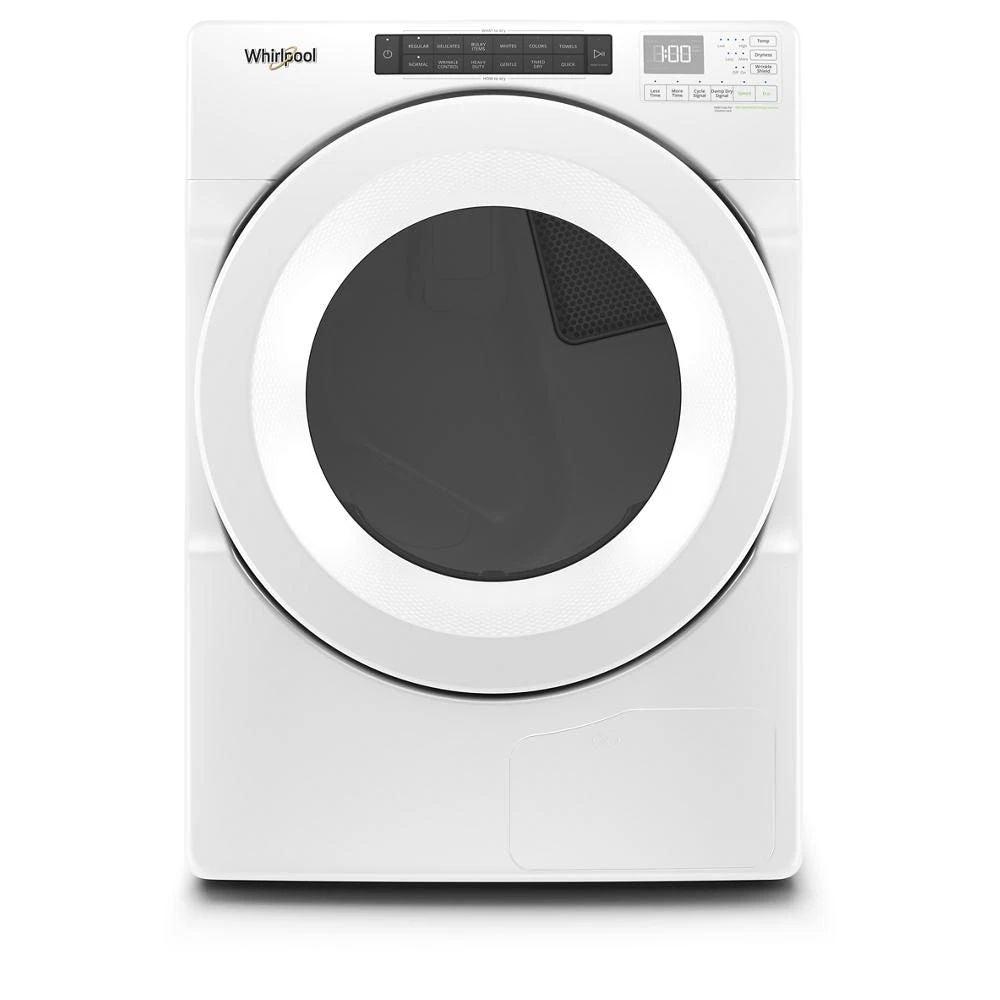 7.4 Cu.Ft Front Load Heat Pump Dryer With Intiutitive Touch Controls, Advanced Moisture Sensing - White