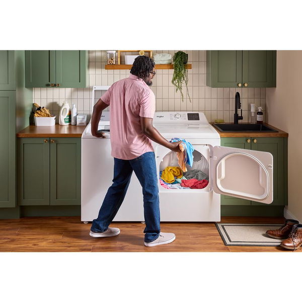 7.0 Cu. Ft. Electric Dryer With Adaptive Dry - Vented Top Load Matching