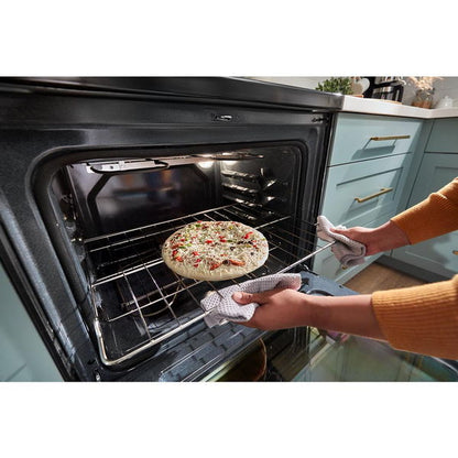 30" Electric Range With No Preheat Mode - White
