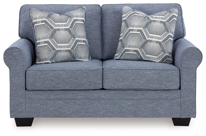 Carissa Manor - Loveseat - Denim