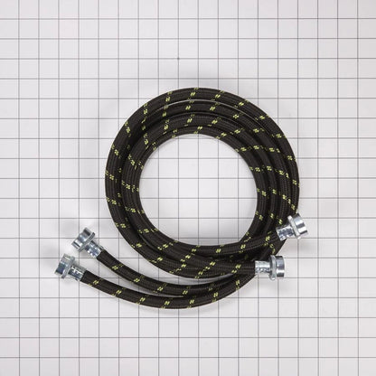 5' Length Washer Fill Hoses - Black