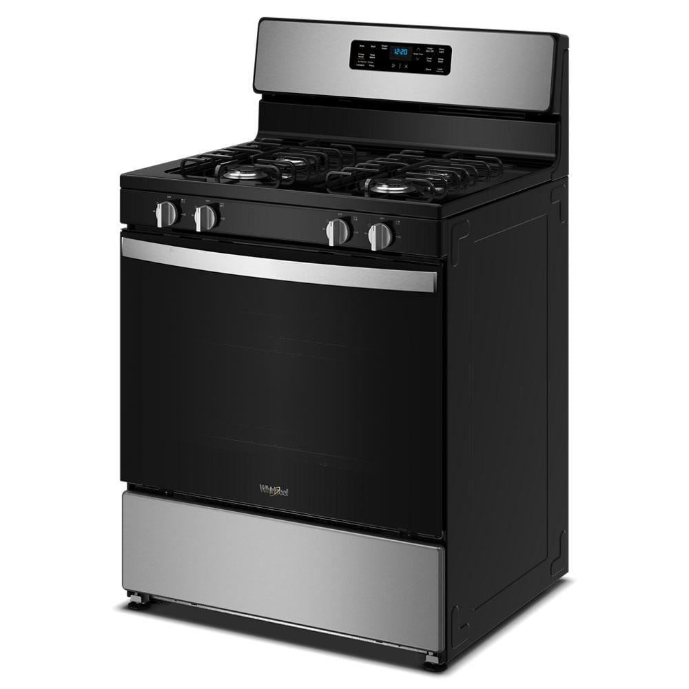 30" Gas Range With Crispy Mode And No Preheat Mode - Stainless Steel