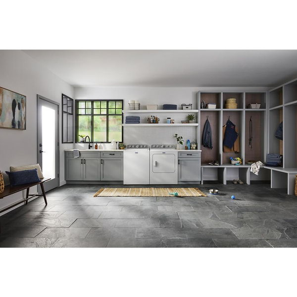 7.0 Cu Ft. Load Gas Dryer With Extra Power And Pet Pro Option - White