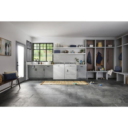 7.0 Cu Ft. Load Gas Dryer With Extra Power And Pet Pro Option - White
