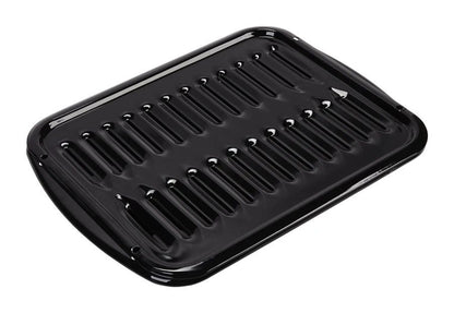 Premium Broiler Pan And Roasting Rack - Black