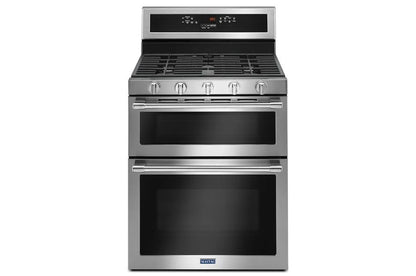 30" Wide Double Oven Gas Range With True Convection - 6.0 Cubic Feet