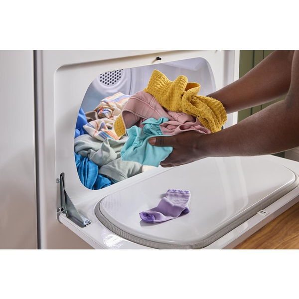 7.0 Cu. Ft. Gas Dryer With Adaptive Dry And Wrinkle Shield Option - Vented Top Load Matching