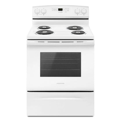 30" Electric Range With Self-Clean Option - White