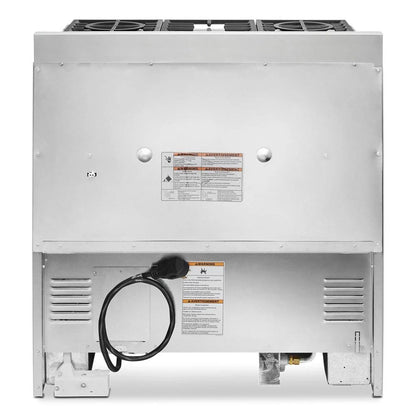 36" Smart Commercial-Style Gas Range With 6 Burners - Stainless Steel