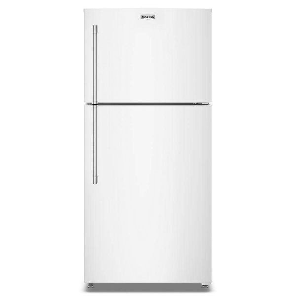 30" Wide Top-Freezer Refrigerator With Garage Mode, 19 Cu. Ft. - White