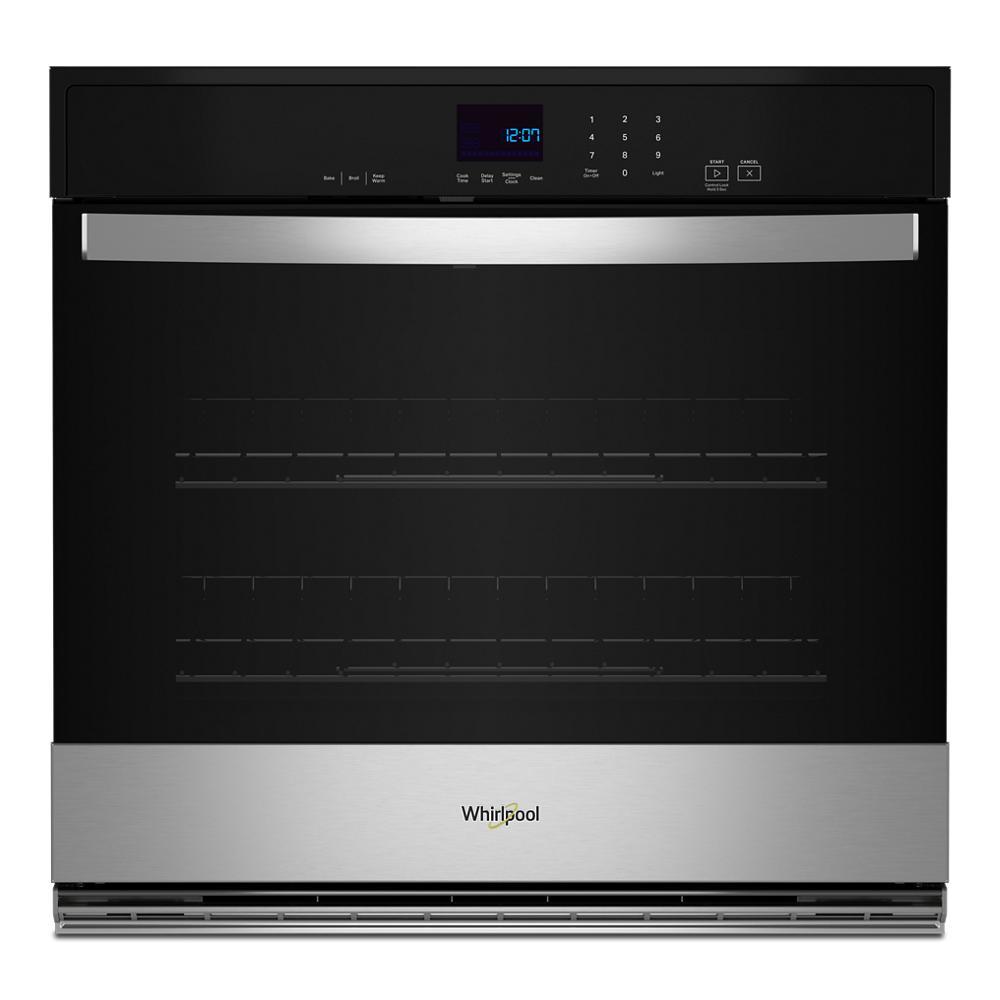 5.0 Cu. Ft. Single Wall Oven With Steam Clean - Fingerprint Resistant Stainless Steel
