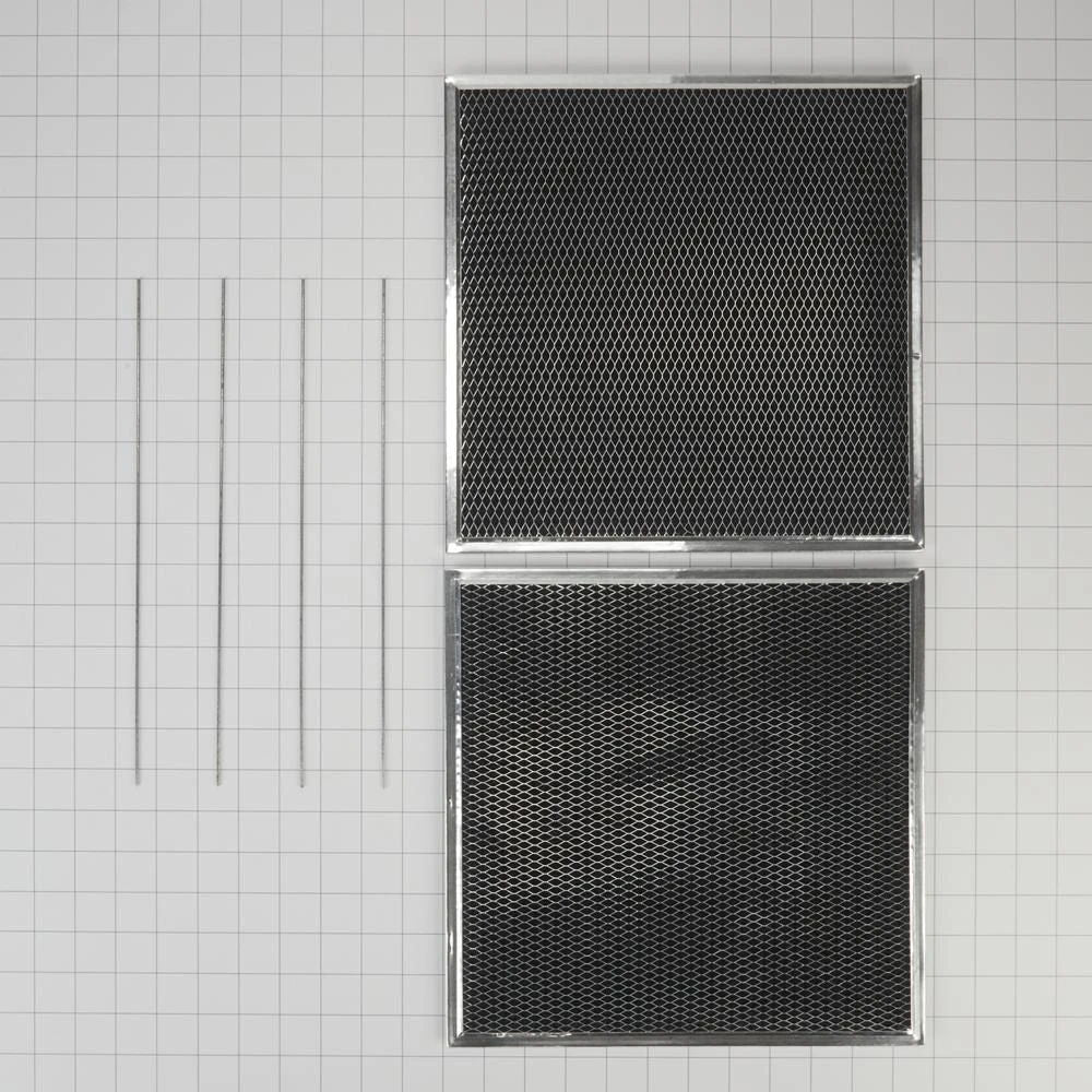 Range Hood Replacement Filter Kit (Includes Two Charcoal Filters And Four Clips)