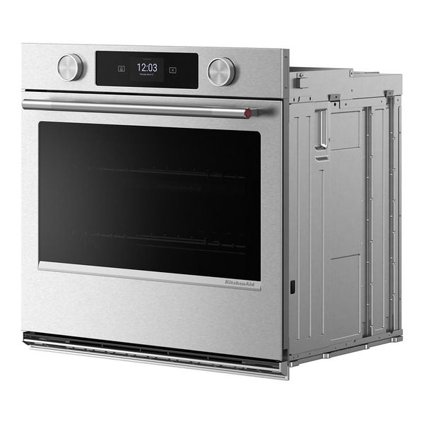 27" Smart Electric Single Wall Oven With Assisted Cooking Modes - Printshield Finish