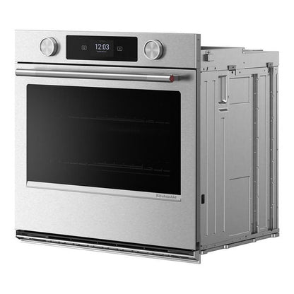 27" Smart Electric Single Wall Oven With Assisted Cooking Modes - Printshield Finish