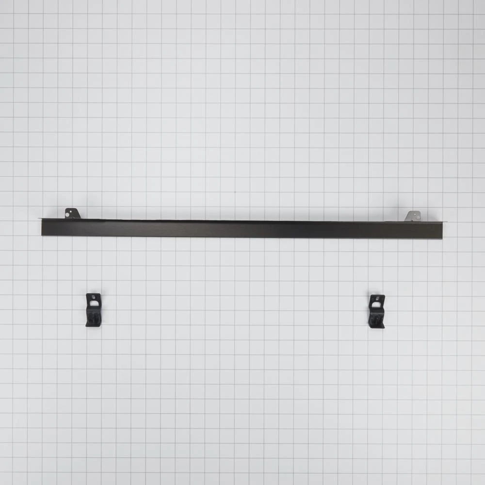 27" Built-In Range Flush Installation Trim Kit, Fits Wos72Ec7Hv And Wod77Ec7Hv - Black/Stainless Steel