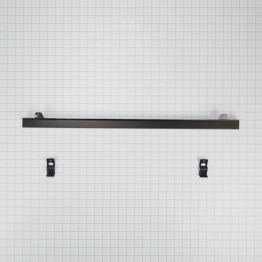 27" Built-In Range Flush Installation Trim Kit, Fits Wos72Ec7Hv And Wod77Ec7Hv - Black/Stainless Steel