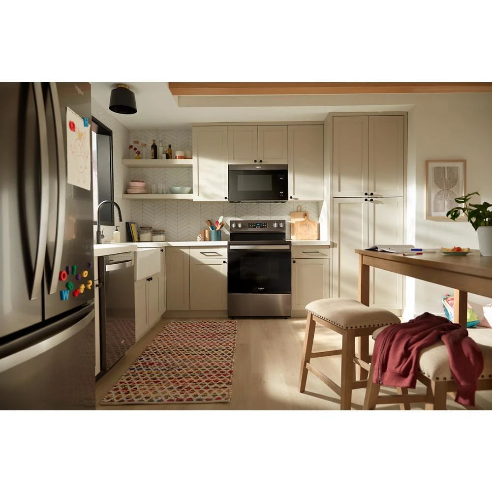 24” Stainless Steel Dishwasher With AI Intelligent Wash, 47 dBA - Black Stainless