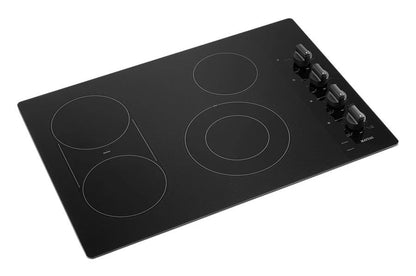 30" Electric Cooktop With Reversible Grill And Griddle - Black
