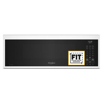 1.1 Cu. Ft. Smart Low Profile Microwave Hood Combination With 450 Crm 4-Speed Venting - White